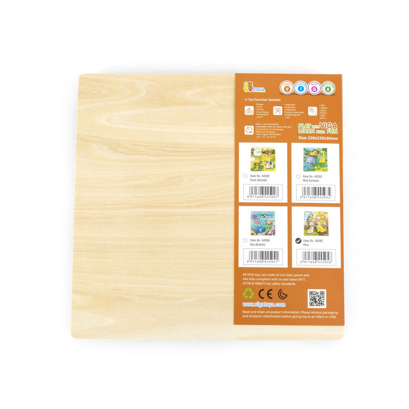 Puzzle cu manere Animale de companie, Viga